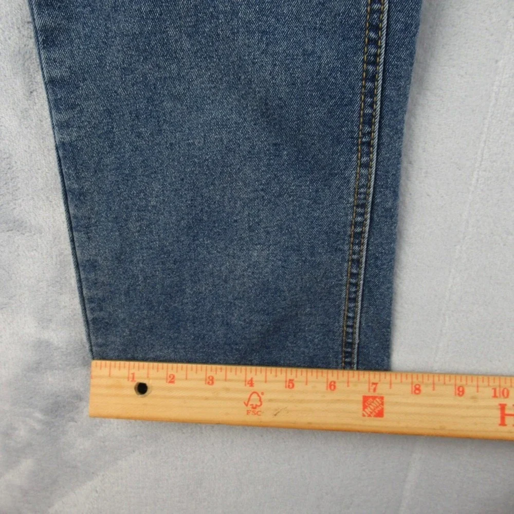 Smith & Mills Mens Stretch Denim Jeans Medium Wash Size 36 Classic Fit‎ Blue